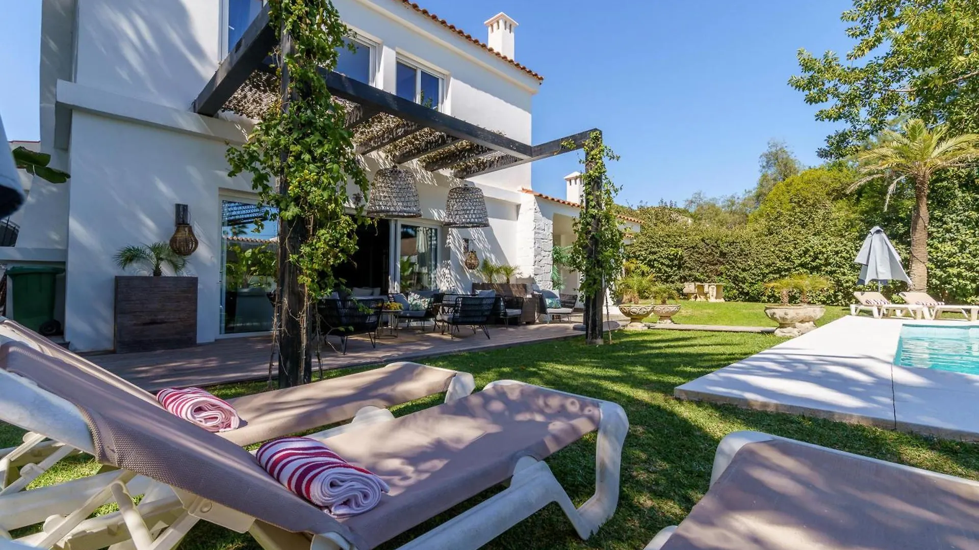 Golden Villa Luxury Pool Retreat & Beach - Happy Rentals Marbella Spain